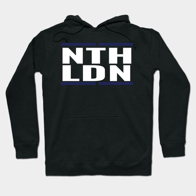 north london Hoodie by ALSPREYID